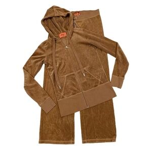 Vintage Juicy Couture Tracksuit Matching Set Small Jacket Pants Authentic Rare